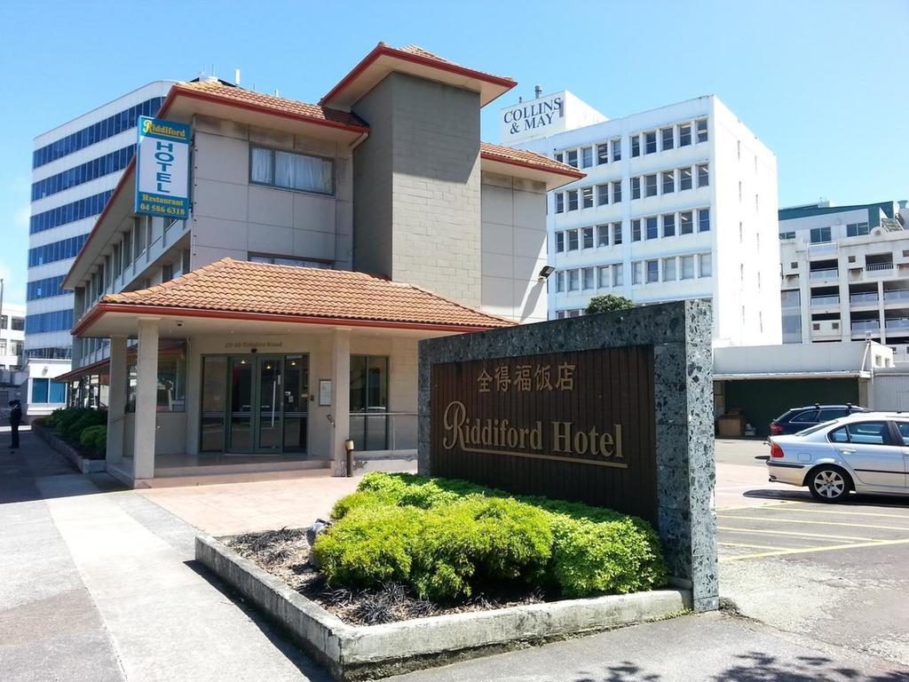 Riddiford Hotel Lower Hutt Exteriör bild